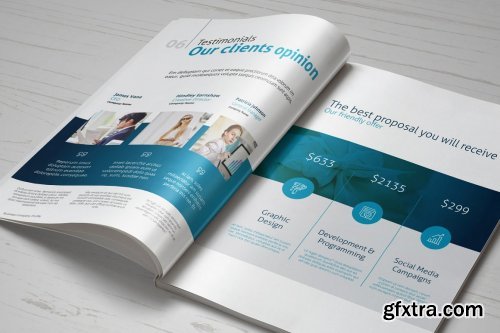 CreativeMarket - Business Brochure - Company Profile 5451449