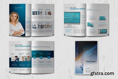 CreativeMarket - Business Brochure - Company Profile 5451449