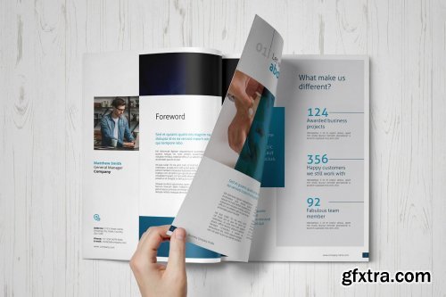 CreativeMarket - Business Brochure - Company Profile 5451449