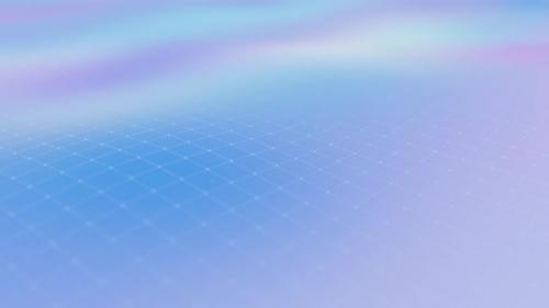 Videohive - Blurred Gradient Plexus Shape Flowing - 33328405 - 33328405