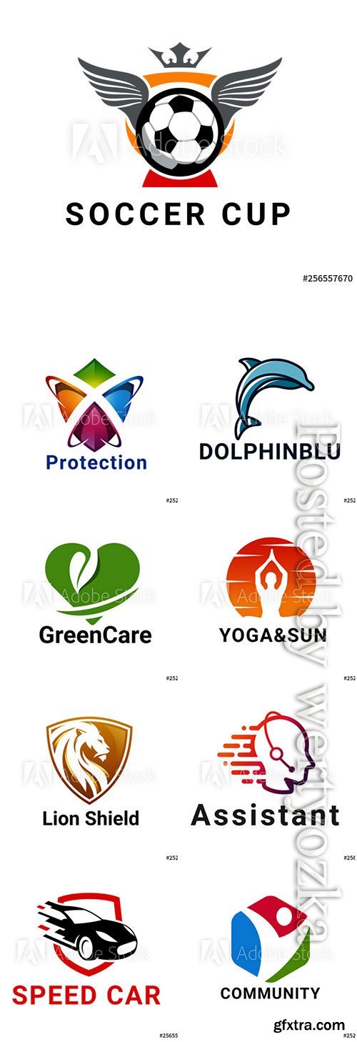 Logo collection vector illustration # 19