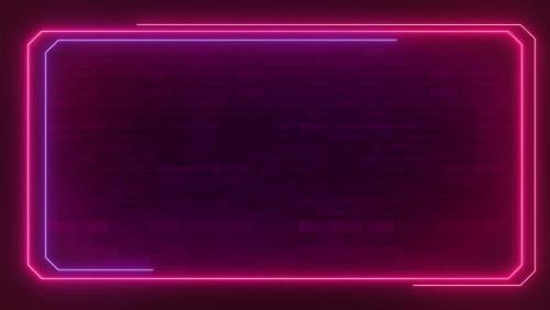 Videohive - Neon Frame - 33330828 - 33330828