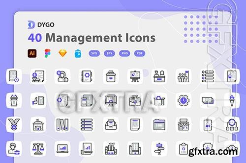 Dygo - Management Icons 9Z5D2LE