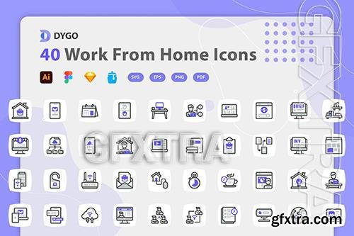 Dygo - Work From Home Icons QPE82SG