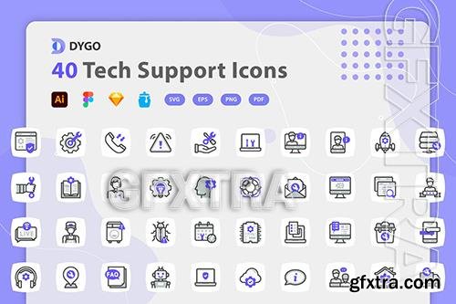 Dygo - Tech Support Icons N4MBAQ9