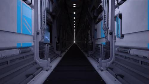 Videohive - 4K - Vj Loop Endless Corridor - 33333148 - 33333148