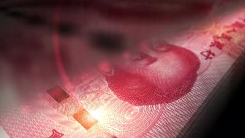 Videohive - Chinese yuan Renminbi money counting seamless loop - 33335733 - 33335733