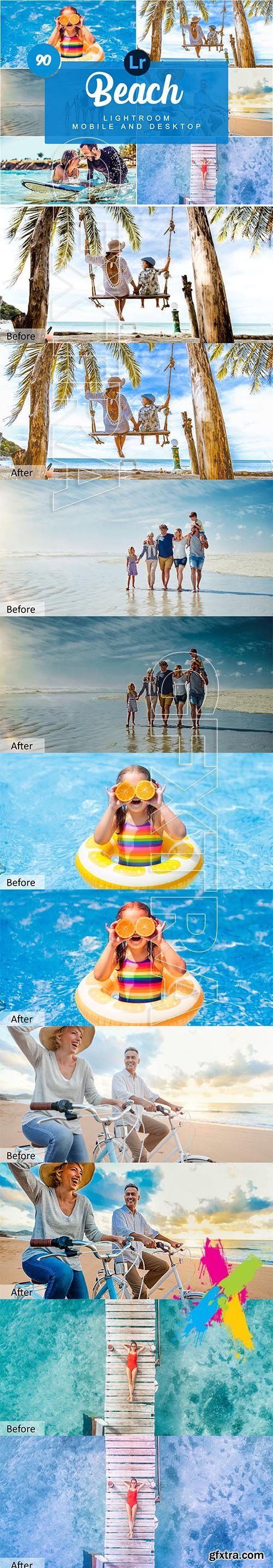 CreativeMarket - Beach Mobile and Desktop PRESETS 5734325