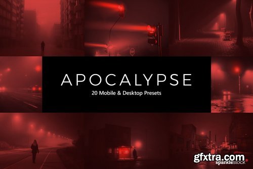 CreativeMarket - 20 Apocalypse LR Presets and LUTs 5436510