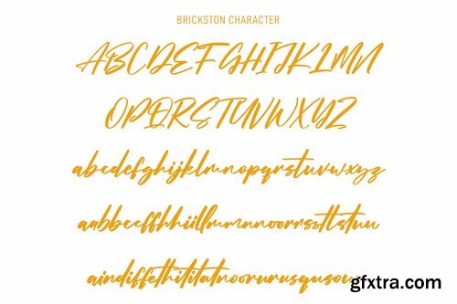 Brickston Signature Script Font