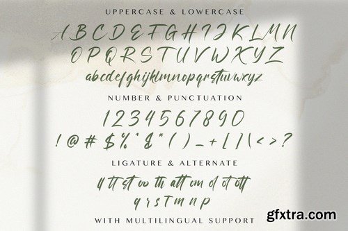 Ratri Volutten - Handwritten Font