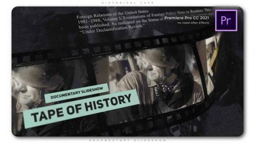 Videohive - Historical Tape Documentary Slideshow - 33303180 - 33303180