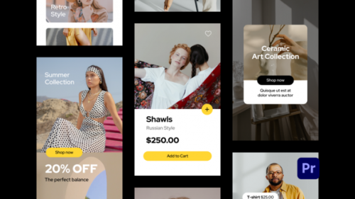 Videohive - Online Shop Instagram Stories for Premiere Pro - 33317007 - 33317007