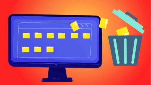 Videohive - Delete_ Erasing the Data Folders in Your PC Motion - 32041700 - 32041700