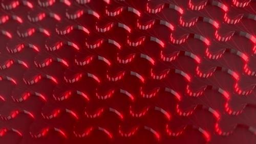 Videohive - 4K Abstract Red Background Seamless Loop - 33023419 - 33023419