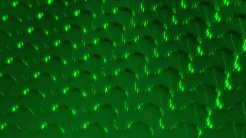 Videohive - 4K Abstract Green Background Seamless Loop - 33023422 - 33023422