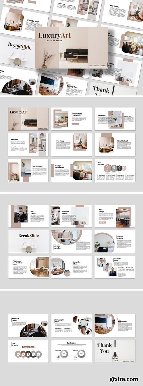 Interior - Business Powerpoint, Keynote, Googleslide Template