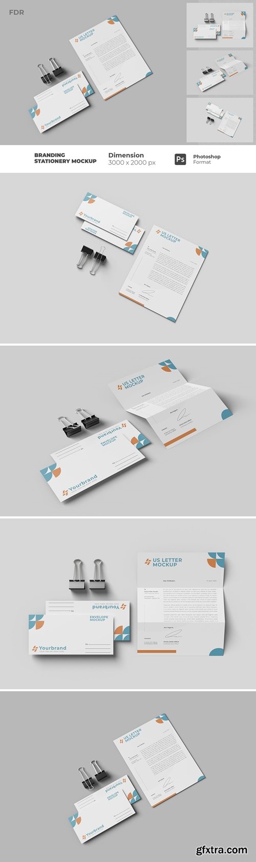 Branding Stationery Mockup