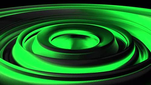 Videohive - 4K Abstract Green Hole Background - 33177416 - 33177416