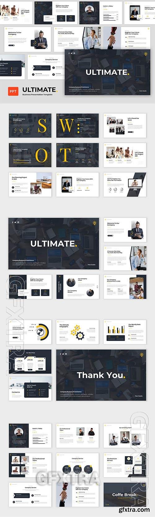 Ultimate - Business Powerpoint, Keynote and Google Slides Template