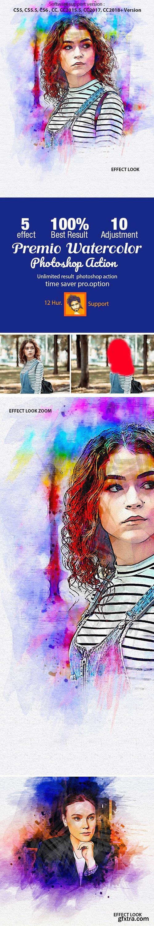 GraphicRiver - Premio Watercolor Photoshop Action 2 22655299