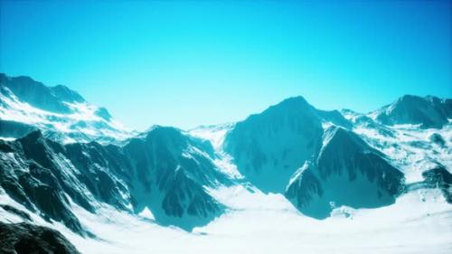 Videohive - Big Mountain Peaks at Sunny Day - 33330696 - 33330696