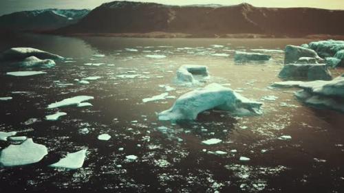 Videohive - Ice Icebergs in Greenland at Summer - 33330725 - 33330725