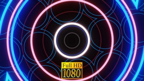 Videohive - Vj Loop Dance Of Circles August 2021 H.264 HD - 33340383 - 33340383
