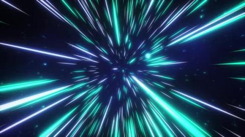 Videohive - Hyperspace Jump in Outer Space - 33344543 - 33344543