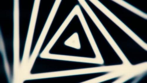 Videohive - Optical illusion of black and white triangles - 33345157 - 33345157