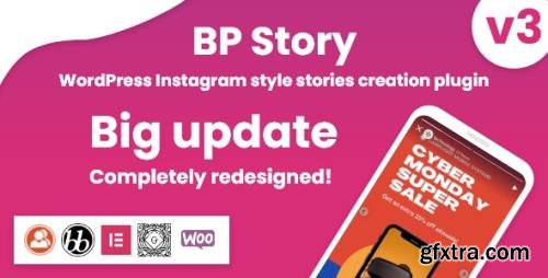 CodeCanyon - Instagram style stories for WordPress - BP Story v3.1.3 - 29909843