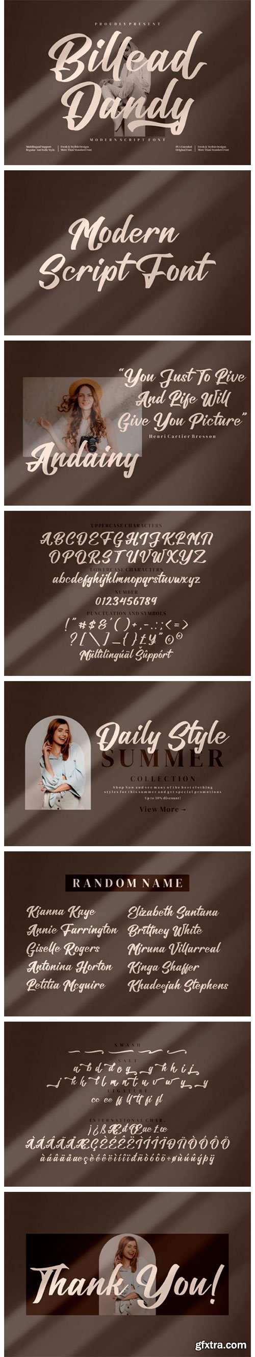 Billead Dandy Font