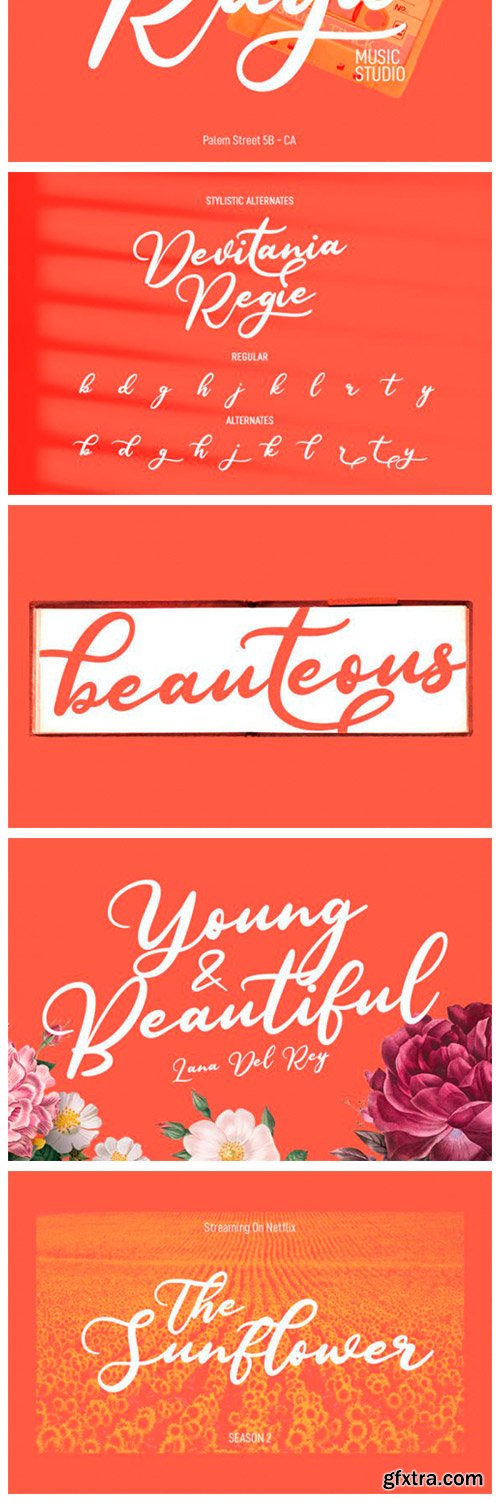 Younglines Script Font