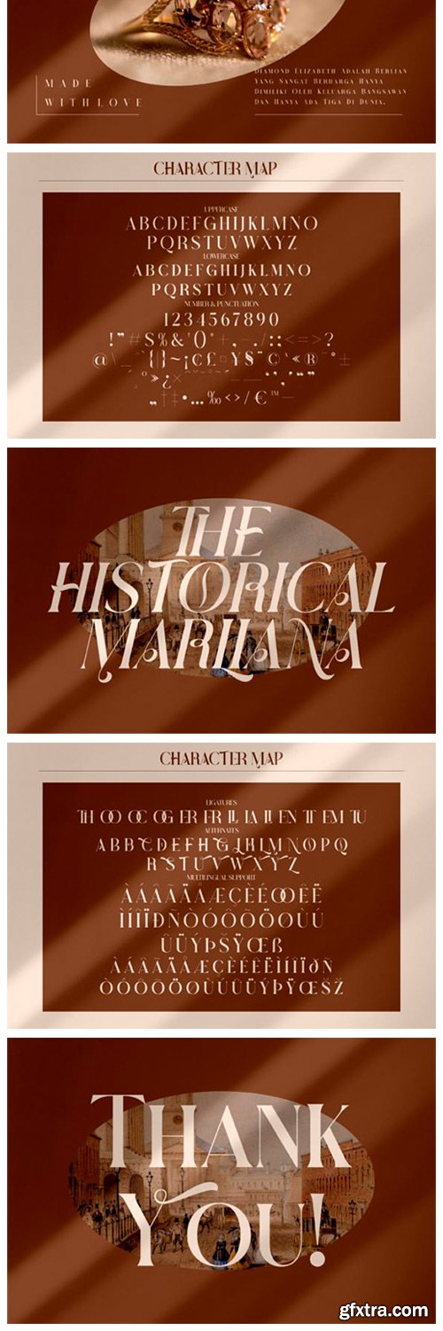 The Historical Marliana Font