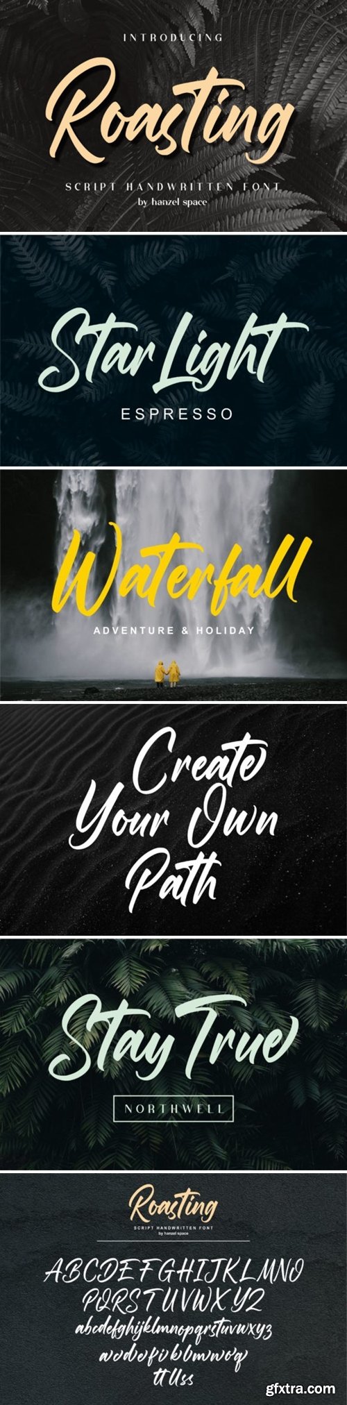 Roasting Script Font