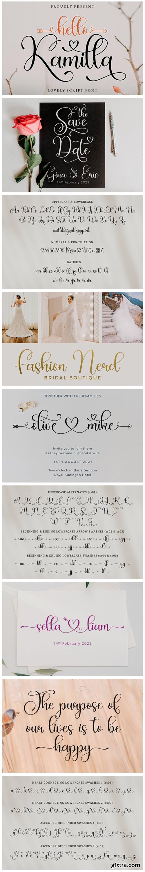 Hello Kamilla Font