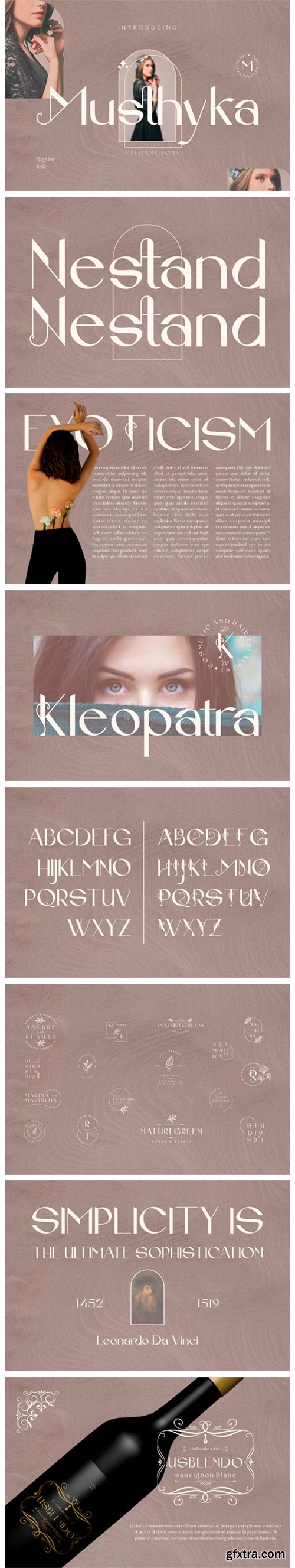 Musthyka Font