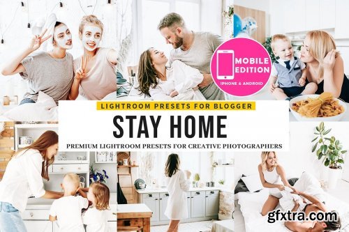 CreativeMarket - Stay Home Lightroom Presets 5345234