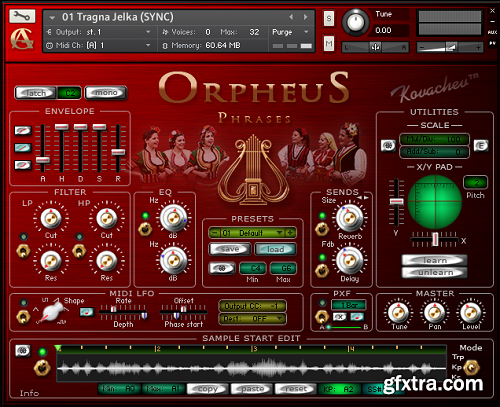 Audiogrocery Orpheus Phrases KONTAKT