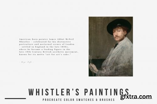 CreativeMarket - Whistler\'s Art Procreate Brushes 5578232