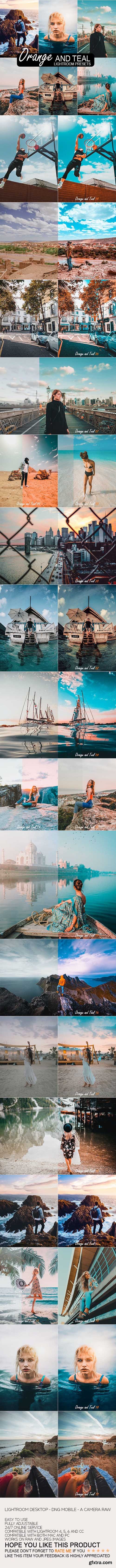 GraphicRiver - 20 Orange & Teal Lightroom Preset 24196587