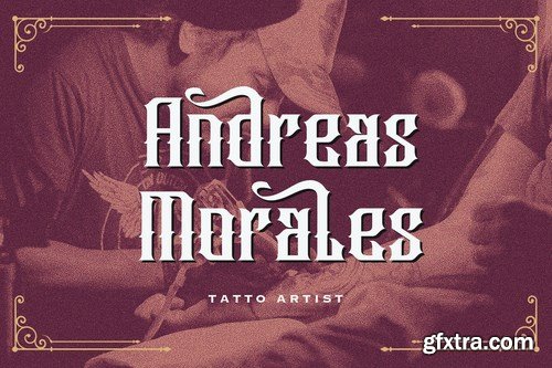 Ambrosia - Blackletter Font