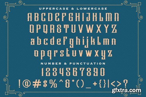 Ambrosia - Blackletter Font