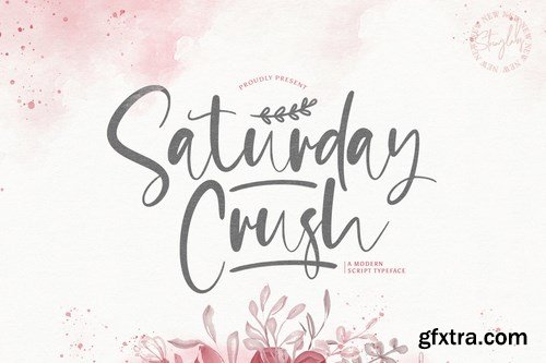 Saturday Crush - Handwritten Font