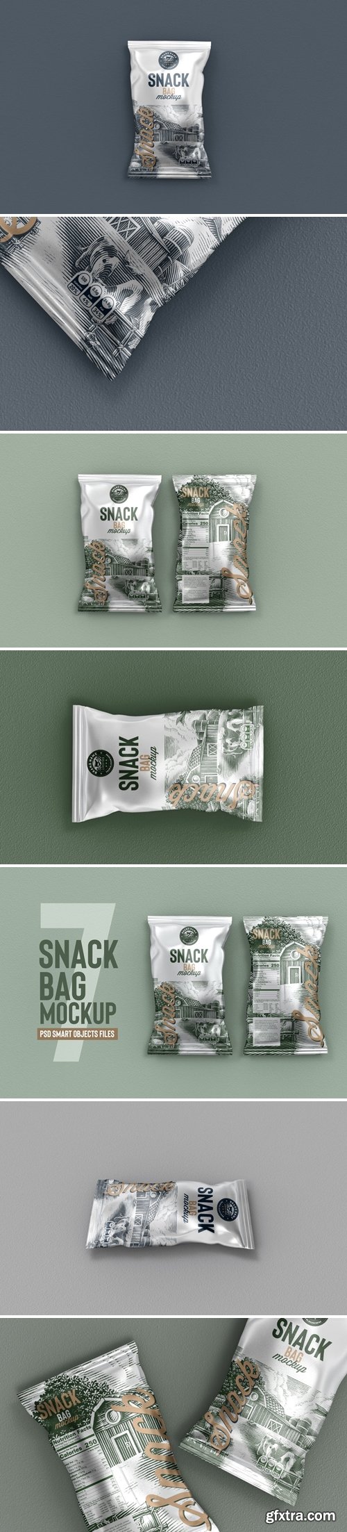 Snack Bag Mockup