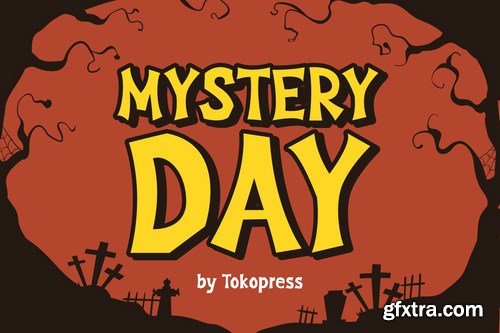 Mystery Day - Spooky Font