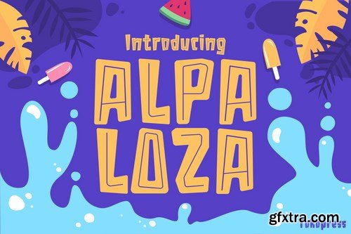 ALPALOZA - Kids Summer Font