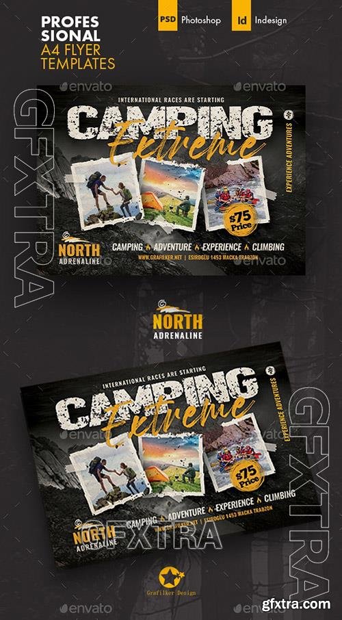 Camping Adventure Flyer Templates 31613486