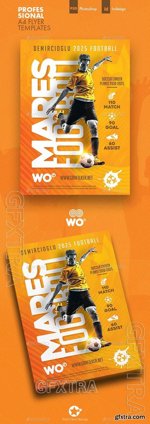 Soccer Career Flyer Templates 33284866