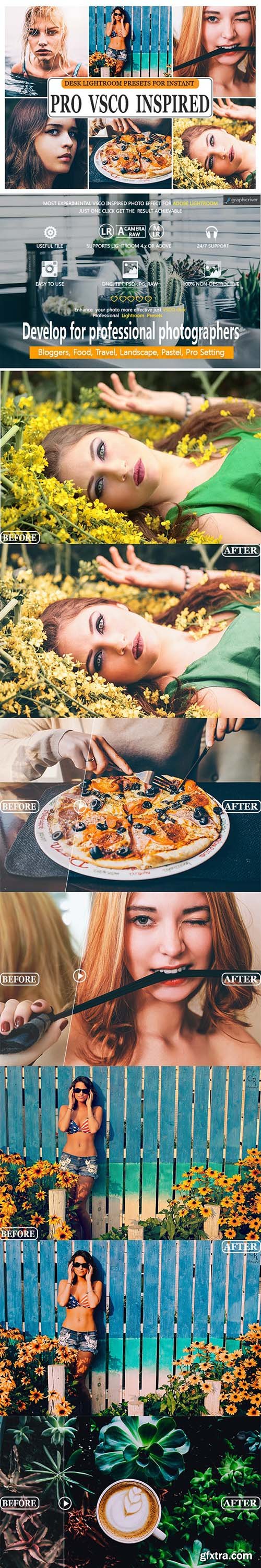 GraphicRiver - Pro Vsco Inspired Lightroom Presets 24066989